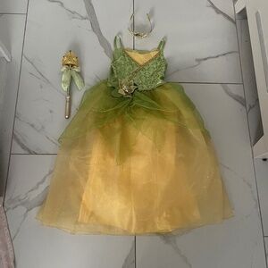 Tiana costume/tiara/light up wand